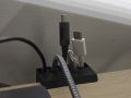 Cable Organizer desk mount,desk organizer,cable organizer,cable holder,wire organizer,wire holder,wire clip,anime,desk,design,style,computer,design,cable organizer desk mount,cable clip,cable clip desk,wire support,Table side data cable clamp.