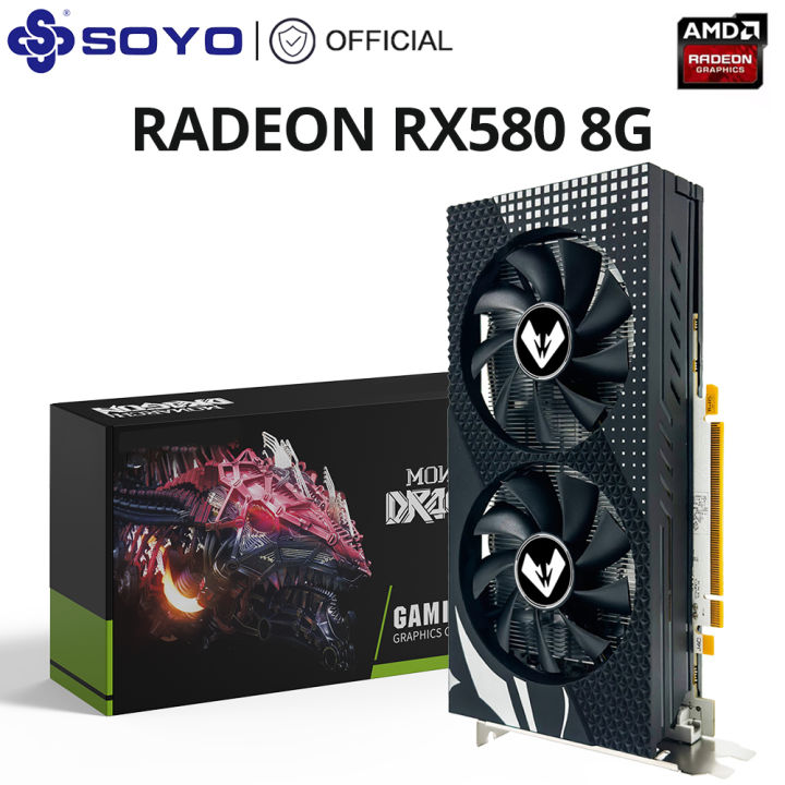 thumbnail image 2 of Tarjeta Gráfica Radeon RX 580 De 8 GB, GDDR5 256 Bits 2048SP VR Ready 2 of 12