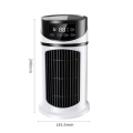 2X Portable Air Conditioner Home Mini Air Cooler Portable Air Conditioner for Office 6 Gears Wind Black White. 