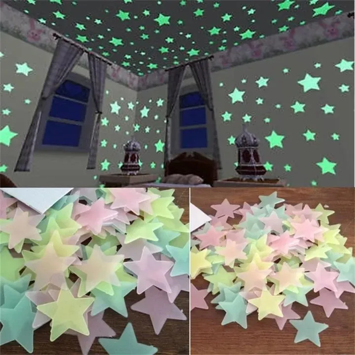100%20PCS%203D%20Star%20Luminous%20Wall%20Stickers%20-%20Image%202