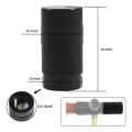 2X Air Tank Pressure Checker for Scuba Diving with 4000 PSI Gauge Regulator Tester Alat Test,B.