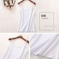 Women's Small Sling Vest Women's Outer Wear Slim-Fit Anti-Exposure Small Short Black and White Female Student Slimming Inner. 