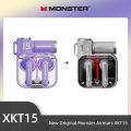 Original Monster XKT15 Wireless Bluetooth 5.3 Earphones TWS Gaming Headphones Hifi stereo Headset Long standby Sports Earbuds. 
