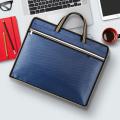 THE IDOL Waterproof High Capacity Filing Products Student Portfolio Bag Conference Bag Organizer Bag Business Handbag File Organizer Package Business Storage Bag A4 File Bag Briefcase Canvas.