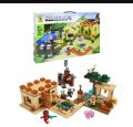 Minecraft Creator Expert Technic Building Blocks Mine Cave Zombie with My World Steve Bricks Toys for Kids Fully compatible with size.