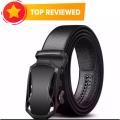 Black Stylish High quality Auto Gear Belt For Men. 