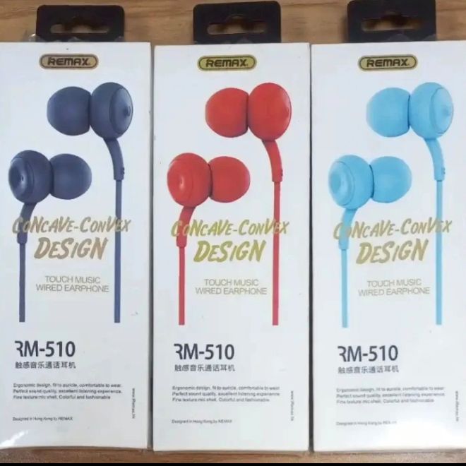 remax rm-510 high performance earphones - headphone high quality ...