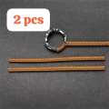 Ring Size Reducer Tool - Transparent Spiral Spring Jewelry Tightener for Ring Resizing. 