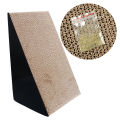 Helpful Triangle Cat corrugated Scratcher Pet Claw Scratching Board Bed Toy Mat Post. 