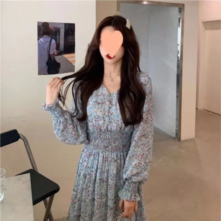 Summer%20dress%20for%20casual%20women's%20elegant%20chic%20fashion%20beach%20Party%20formal%20occasion%20korean%20style%20Floral%20Chiffon%20long%20dresses%20NS5603%20-%20Image%207