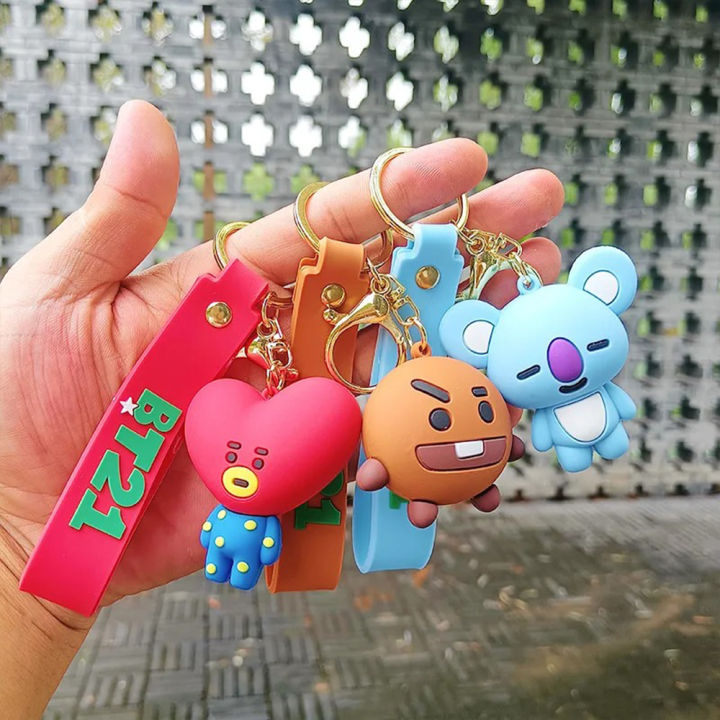 Cute%20BT21%20Cartoon%20Fashion%20Keychains%20Bag%20Charm%20Strap%20TinyTAN%20Accessories%20Pendant%20Jewelry%20Birthday%20Gift%20-%20Image%203
