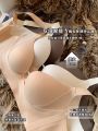 Queen Tiala Thin Section Traceless Underwear Women's Small Chest Gathered Chest Upper Support Breathable Underwired Breast Holding Bra.