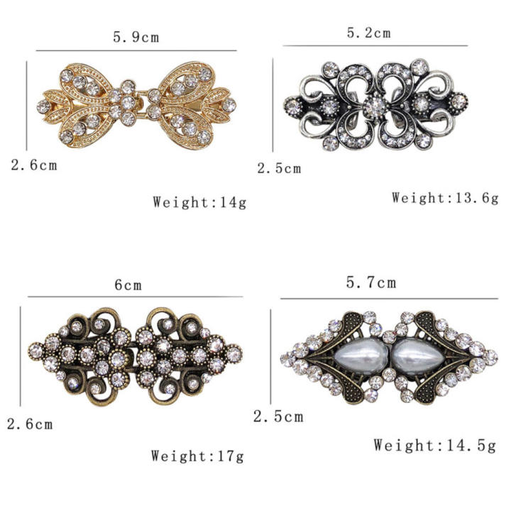 Buckle Women's Waist Fixed Brooch Belt Clip New Sweater Clip Alloy Cloak Buckle Collar Clip Silk Scarf