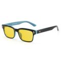 Wholesale blue light blocking glasses computer smart night vision glasses classic retro rivet square sunglasses unisex. 