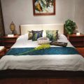 Classical High-end Orchid Phoenix Flower Bedspreads Bed Runner Flag Bedding Towel Pillowcase Pillow Case Home Hotel Decorations. 