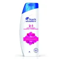 Head & Shoulders 2-in-1 Smooth and Silky Anti Dandruff Shampoo + Conditioner for Women & Men, 340ML. 