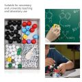 125 Pcs Molecular Model Kit Electron Orbital Model Chemistry Aid Tool for Teachers Students Scientists Chemistry Lesson. 