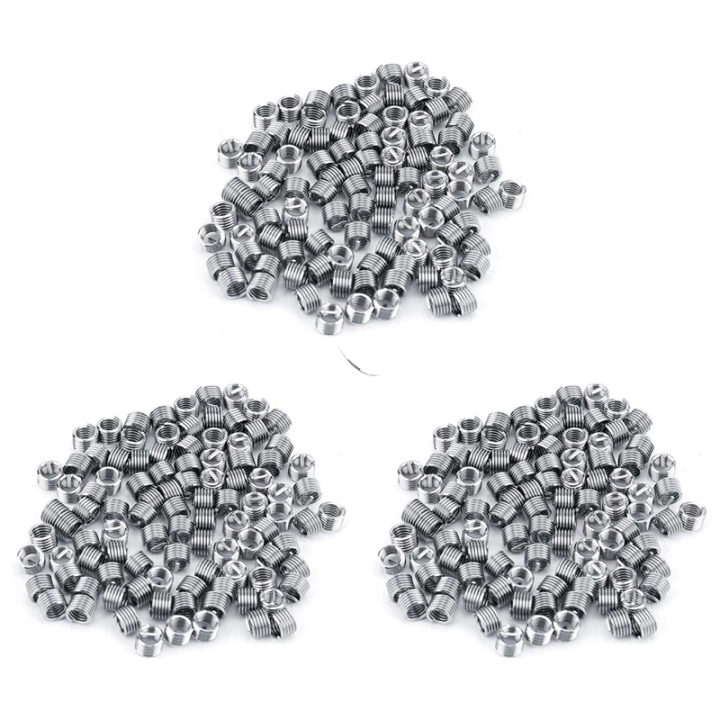 Thread Coyal 300Pcs Wire Insert Thread, Heli Coil Thread Repair Stainless Steel ...