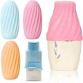 Bathroom Gadget Silicone Leak Proof Cover Elastic Reusable Cosmetic Leakproof Sleeve Effective Portable Anti-leak Sleeve Shampoo Conditioner Bottle. 