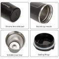 510ml Thermos Coffee Mug Stainless Steel Coffee Cup Temperature Display Vacuum Flask Thermal Tumbler Insulated Cup Water Bottle.