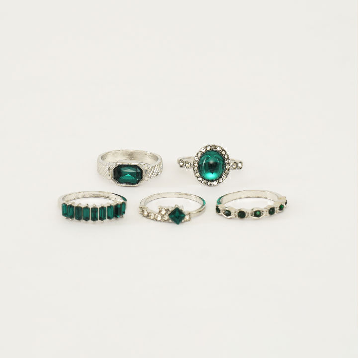 5pcs%20Green%20Crystal%20Rings%20Set%20for%20Women%20-%20Image%205