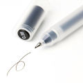 5pcs Muji Moma Japan 0.38mm/0.5mm Non-toxic Gel Ink Pen Blue/Black.