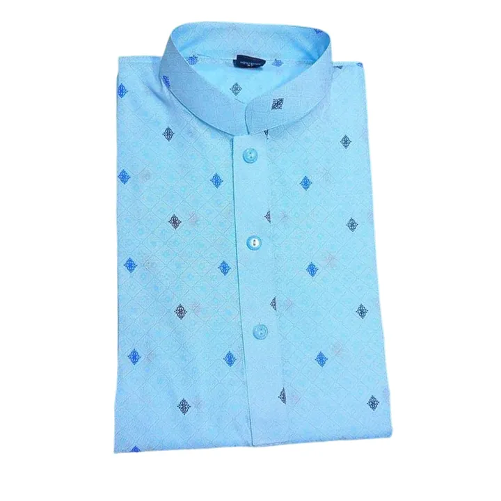 Ruithon Akashi Color Premium Quality Panjabi For Men | Daraz.com.bd