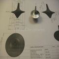 Mini Great Zinc Alloy  Spinning Top From Inception Totem Movie Children Toys  With Retail Metal Box ChristGift. 