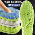 New 4D Massage Insoles Super Soft Sports Shoes Insole for Feet Running Baskets Shoe Sole Arch Support Orthopedic Inserts Unisex.