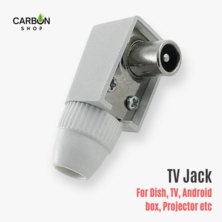 TV%20Jack%20Dish%20cable%203%20Pcs/5%20Pcs/10%20Pcs/15%20Pcs/25%20Pcs/50%20Pcs/75%20Pcs/100%20Pcs%20White%20for%20TV%20Monitor%20Android%20Box%20Projector%20etc%20Plastic%20-%20Image%203