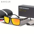 BARCUR Sports Sunglasses For Men, Polarized Fishing Travel TR90 Lightweight Sunglasses For Women And Men. 