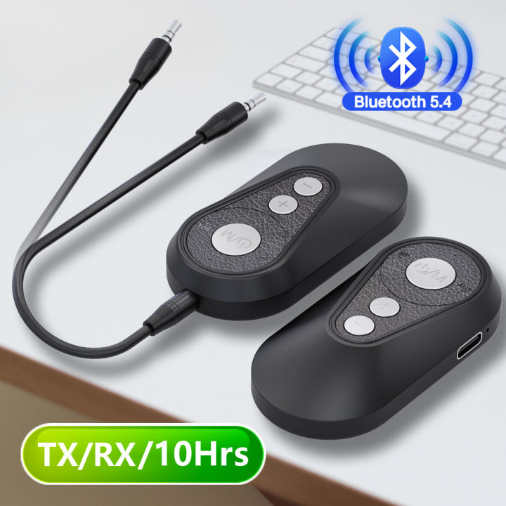 LE-Audio%20Transmitter%20and%20Receiver,%20Bluetooth%205.4,%20Low%20Latency,%203.5mm%20Adapter,%20Stereo%20for%20Speaker,%20Headphone,%20TV,%20Car%20Audio%20-%20Image%202