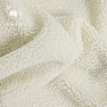 【Factory spot】This white lamb wool rice white lamb wool clothing fabric plush cloth shoes and hat top lining.