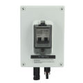 Miniature Circuit Breaker Transparent Cover IP67 Waterprrof 2P Miniature Circuit Breaker for Photovoltaic Array. 