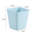 Plastic Mini Hanging Basket Organizer Container Small Shelf Sorting For Kitchen Bathroom Toothbrush Storage Bucket Storage 1Pcs. 