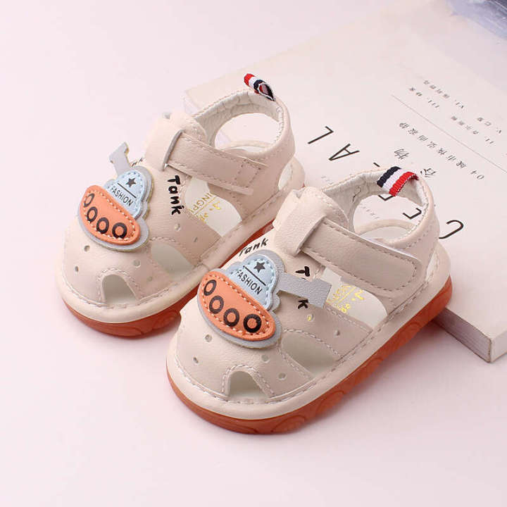Summer%20New%20Whistle%20Boys'%20Sandals%200-1-2%20Year%20Old%20Cow%20Muscle%20Sole%20Children's%20Calling%20Female%20Baby%20Shoes%202703%20-%20Image%202