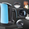 Household 600W Automatic Turkish Coffee Boiler, Cordless Electric Coffee Pot, Portable Travel Coffee Maker - Blue. 