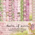 12Sheet Warm Flower Girls Background Scrapbooking Paper Retro Journal Planner Paper Pad Cardstock Backgrounds Card DIY Art Craft.
