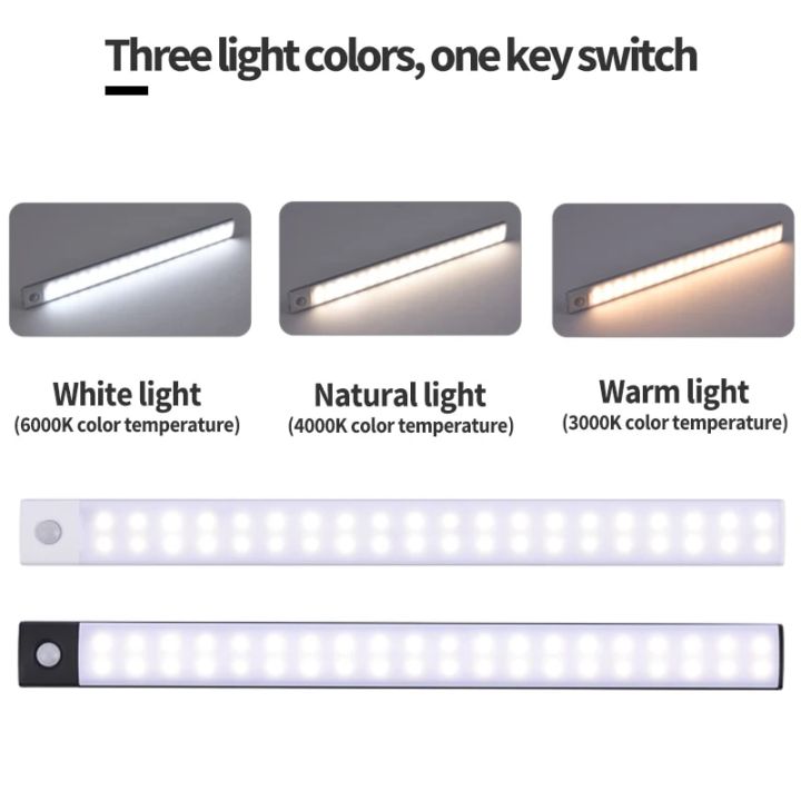 Cabinet%20Light%20USB%20Rechargeable%20Motion%20Sensor%20Led%20Three%20Colors%20In%20One%20Lamp%20For%20Kitchen%20Wardrobe%20Indoor%20Lighting%2010/20/30/40/50cm%20-%20Image%204