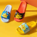 2021 Pikachu Children's Cartoon Cute Boys and Girls Baby Home Bathroom Anti slip Slippers. 
