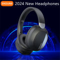 Shoumi Bluetooth Wireless Headphones Large Earmuff Earphone BT 5.3 Bass Headsets Stereo Helmet with Mic Supported TF Card Wired. 