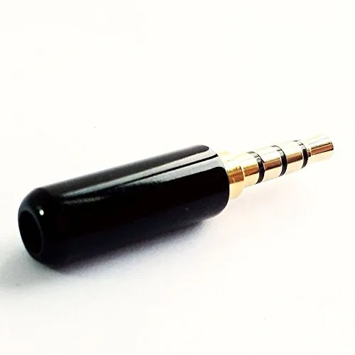 Copper%204%20Pole%203.5MM%20Plug%20Male%20Headphone%20Jack%20with%20Clip%203.5MM%20Stereo%20Audio%20Connector%20for%204mm%20Cable%20Adapter%205%20pcs%20%20Multicolour%20-%20Image%202