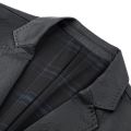 Men's Suit Leather Coat Spring and Autumn Thin Korean Style Casual Polo Collar Leather Jacket Men's Coat. 