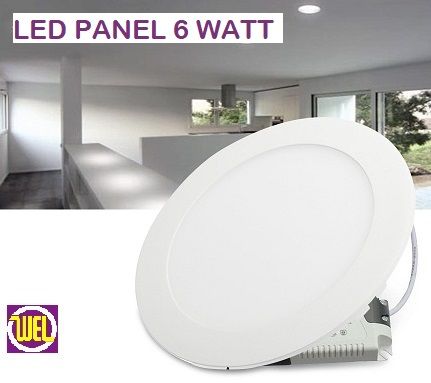 LED PANEL 6 Watt Round