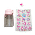 【Limited Quantity】 Water Bottle Plastic Cartoon Straw Cup. 