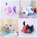 Soft Meemeow Stuffed Donut Cat Plushes Aphmau Meows Cat Plush Toy Kawaii French Fry Cheeseburger Food Plush Doll Christmas Gifts. 
