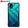 For Infinix Hot 10 Back Cover Soft Transparent Longloasting Usable Back Case Hot 10 X682.