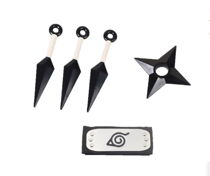 Anime%20Naruto%201Pcs%20Headband,%203PCS%20Kunai,%201PCS%20Shuriken%20Unisex%20Plastic%20Cosplay%20Accessory%20-%20Image%209