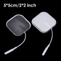 【Sleek】 20Pcs Electrode Pads for Tens Digital Therapy Self Adhesive Reusable 2Mm Plug for Tens 3000,Ems Digital Therapy Machine Massagermachine ,electrode. 