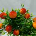 Miniascape Bonsai Decor: New 1Pc Artificial Flower Fruit Tree for Home and Restaurant Tables. 